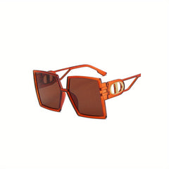 Vintage Large Frame Sunglasses European American Style