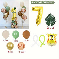 Happy Birthday Balloon Kit - 9 Years Birthday Decoration