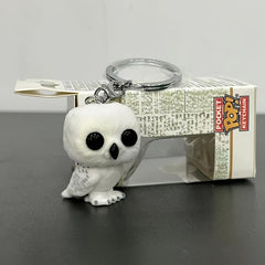 Pocket Owl Figure Model Toy Keychain