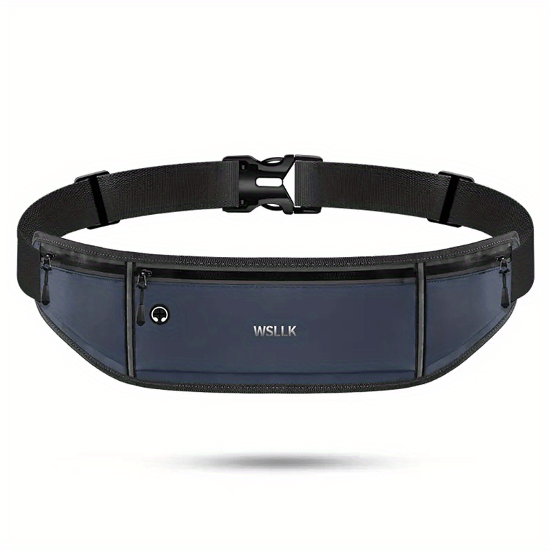 Reflective Running Waist Bag with Phone Storage and Tactical Belt