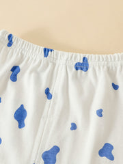 Kids' Bear Print Polka Dot Pajamas