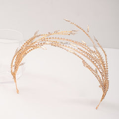 Bridal Tiara Bride Tiara Crystal Bridal Crown Wedding Headdress