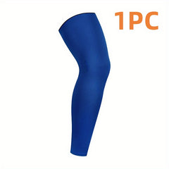 1pc Sports Knee Pads Extended High Elastic Compression Leg Pads