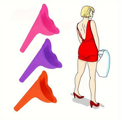 3pcs Portable Urinal for Women Outdoor Travel Emergency