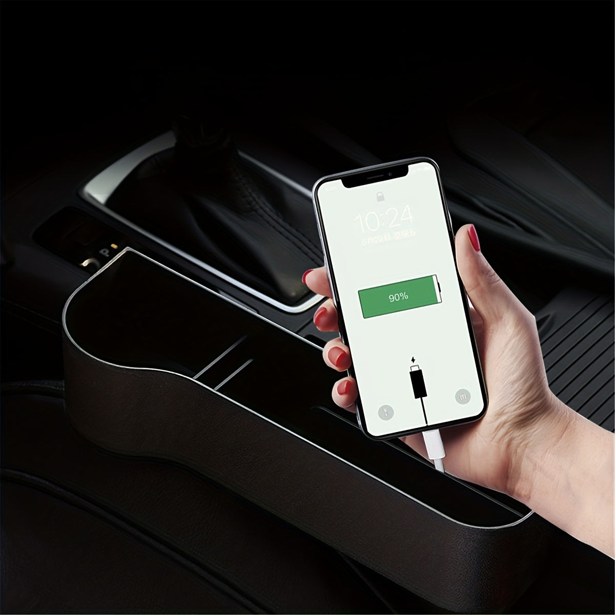 Car Gap Storage Box Multifunctional Cup Holder Leak-proof Storage