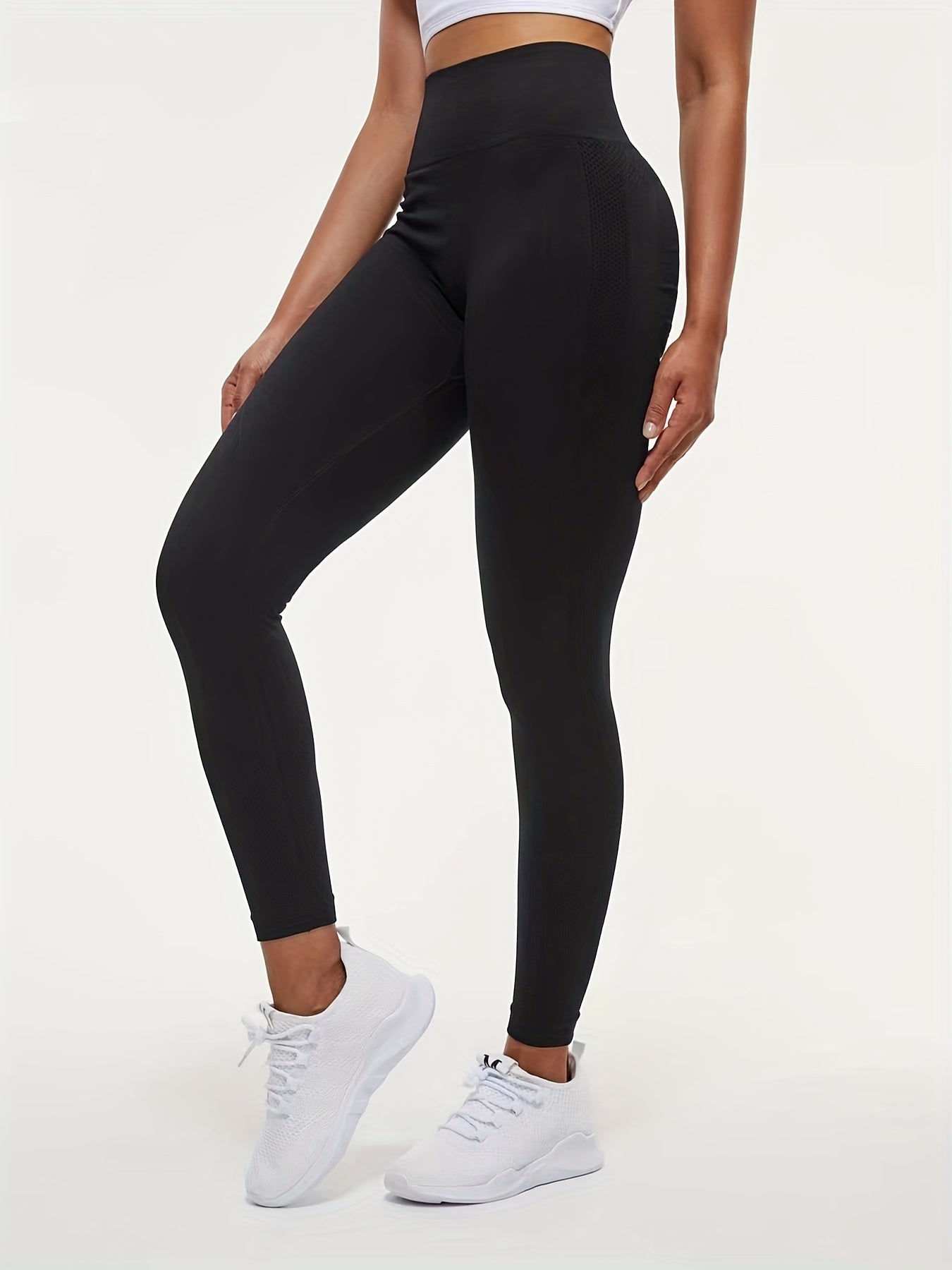 Women's High Waist Yoga Leggings Slimming Fitness Workout Tights