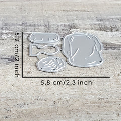 Catlove Backdrop Dog Metal Cutting Dies Scrapbooking Stencil DIY Craft