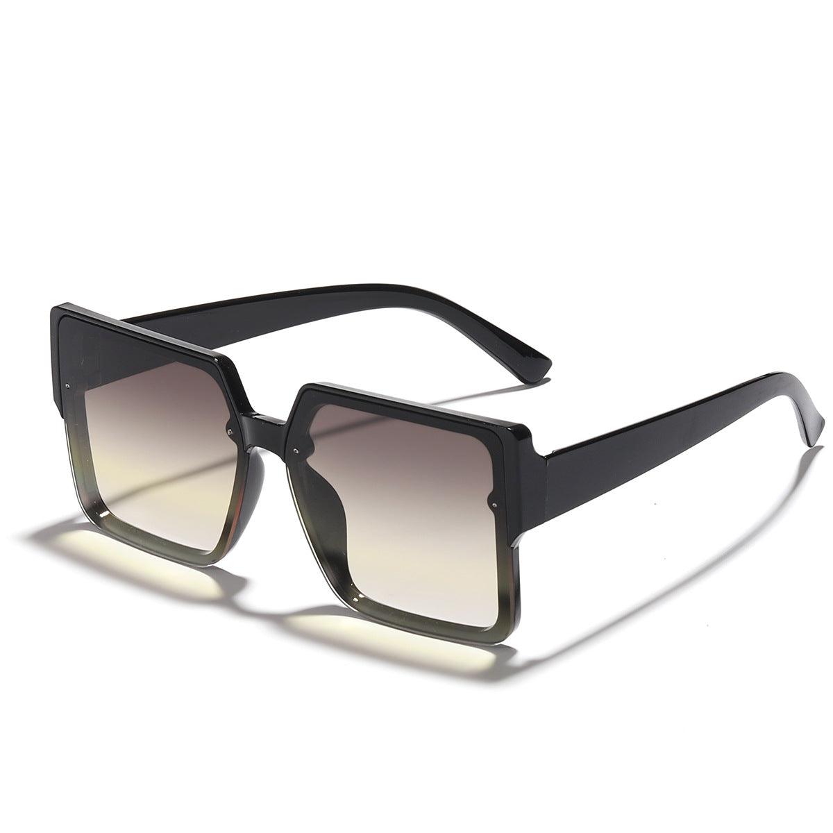 Women Unisex Catwalk Polarized Sunglasses Vintage Hexagonal Lens