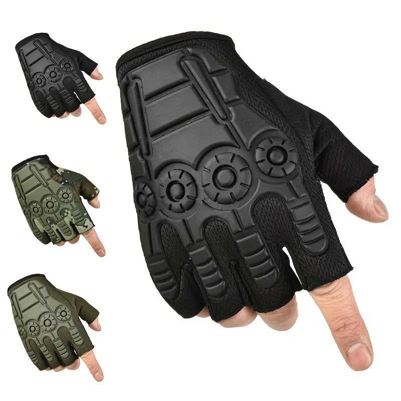 Fitness Gloves Anti-slip Outdoor Riding Half Finger Gloves
