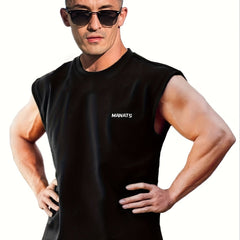 Men's Stretch Sleeveless Tank Top for Summer Gym Workout