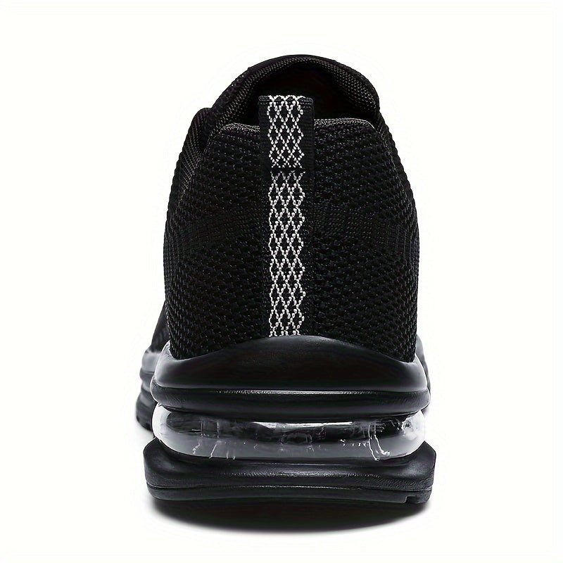 Men's Knit Breathable Running Shoes Soft Sole Sneakers