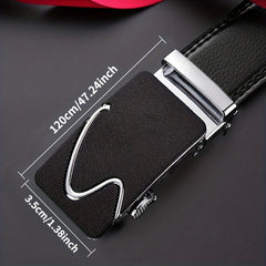 Men's Automatic Buckle Belt for Business