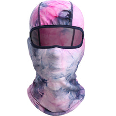 Tie dye Balaclava Milk Fleece Warm Ski Mask