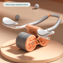 Automatic Rebound Abdominal Roller with Elbow Support