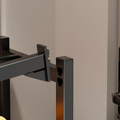 Three Layer Shoe Rack with Cushion - Metal Frame - Entry Living Room Corridor