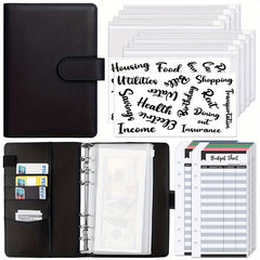 Budget Binder Zipper Envelopes Cash Envelopes For Budgeting A6 Planner