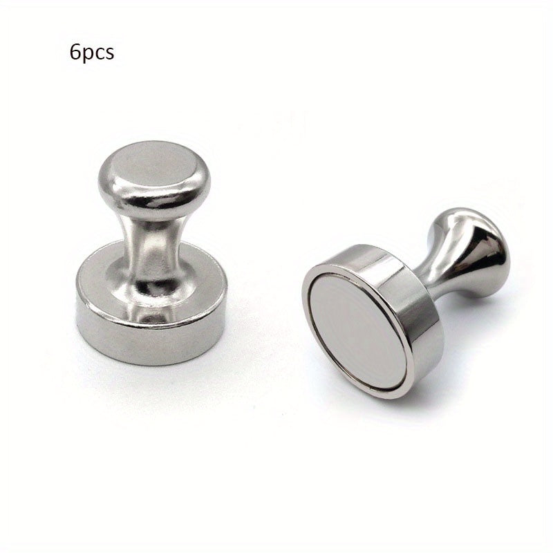 6pcs 12 16mm Strong Magnetic Pushpins Refrigerator Magnet