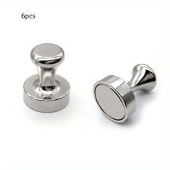 6pcs 12 16mm Strong Magnetic Pushpins Refrigerator Magnet
