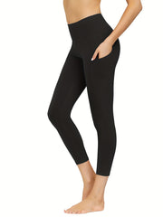 Women's High Waist Soft Yoga Pants with Pockets