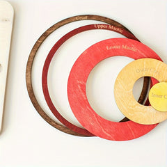 Earth's Layers Wooden Puzzle Kit - Educational Art Board for Holidays