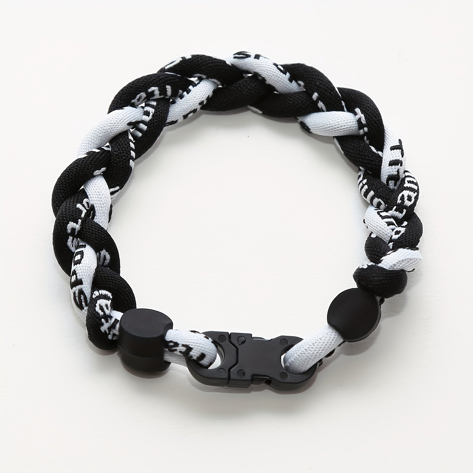 Sporty Style Braided Wristband Rope Bracelet for Sports Fans Souvenirs