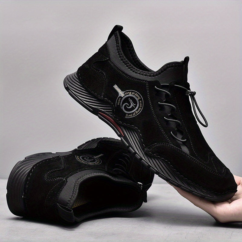 Men's No Tie Loafer Shoes Lightweight Slip On Shoes