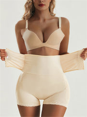 Corset Waist Shaping Shorts High Waist Compression Shorts
