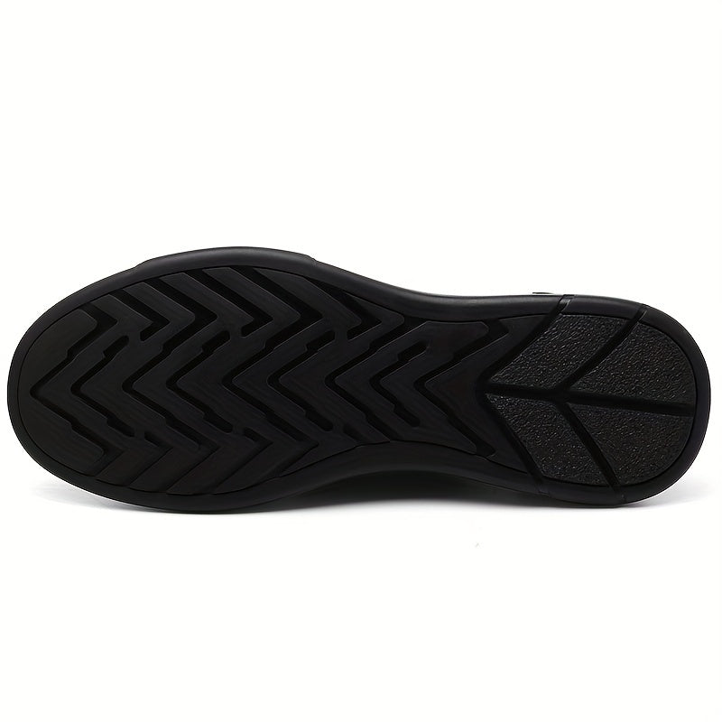 Men's Knit Loafers Slip On Casual Shoes for Travel Jogging