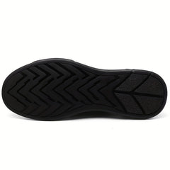 Men's Knitted Breathable Loafers Slip On Casual Shoes