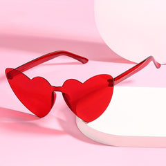 Kids Heart Shaped Sunglasses UV Protection Glasses for Girls and Boys