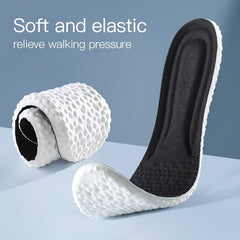 Thick Shock-absorbing Sports Insoles for Foot Pain Relief