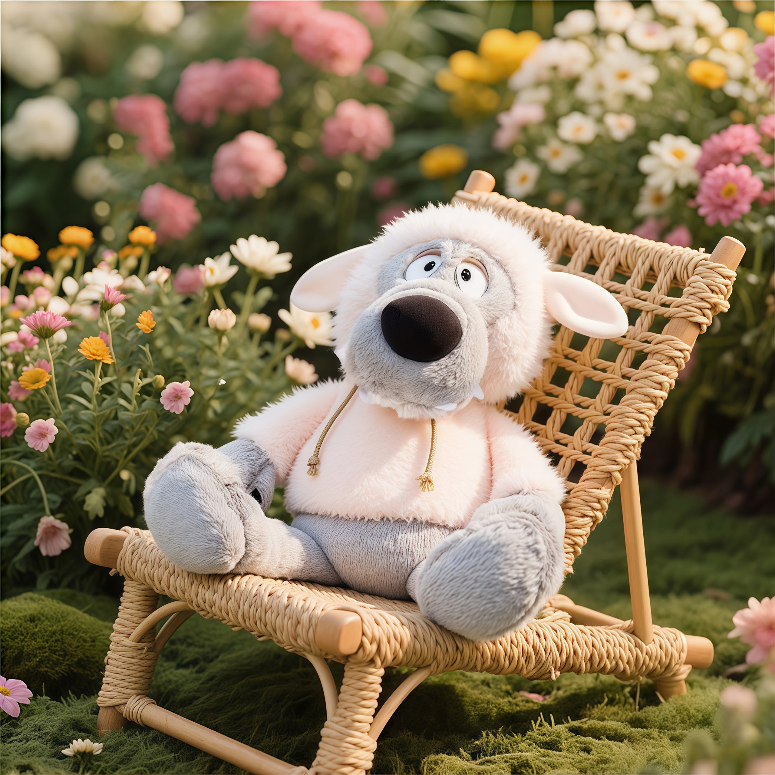 Wolf Doll Sheep's Clothing Birthday Gift Children's Plush