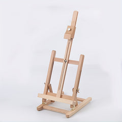 Beech Wood Small Easel Sketch Frame Desktop Display Frame