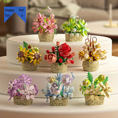 DIY Eternal Flower Puzzle Preserved Flowers in Various Colors