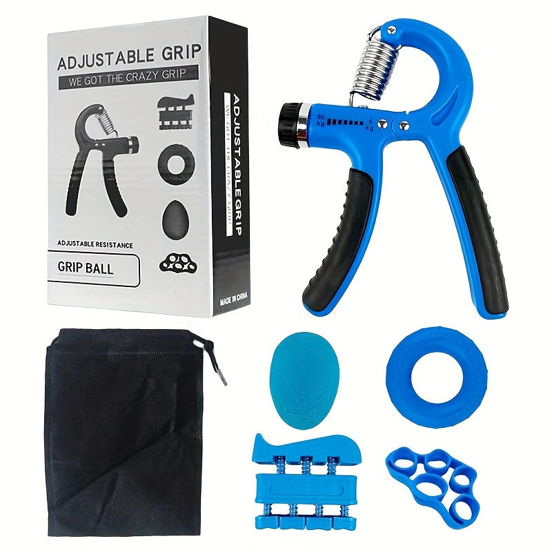 Spring Grip Strength Trainer Kit Hand Gripper Finger Exercise Device