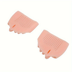 4pcs Silicone Forefoot Pad Toe Separator Foot Supports Cushions