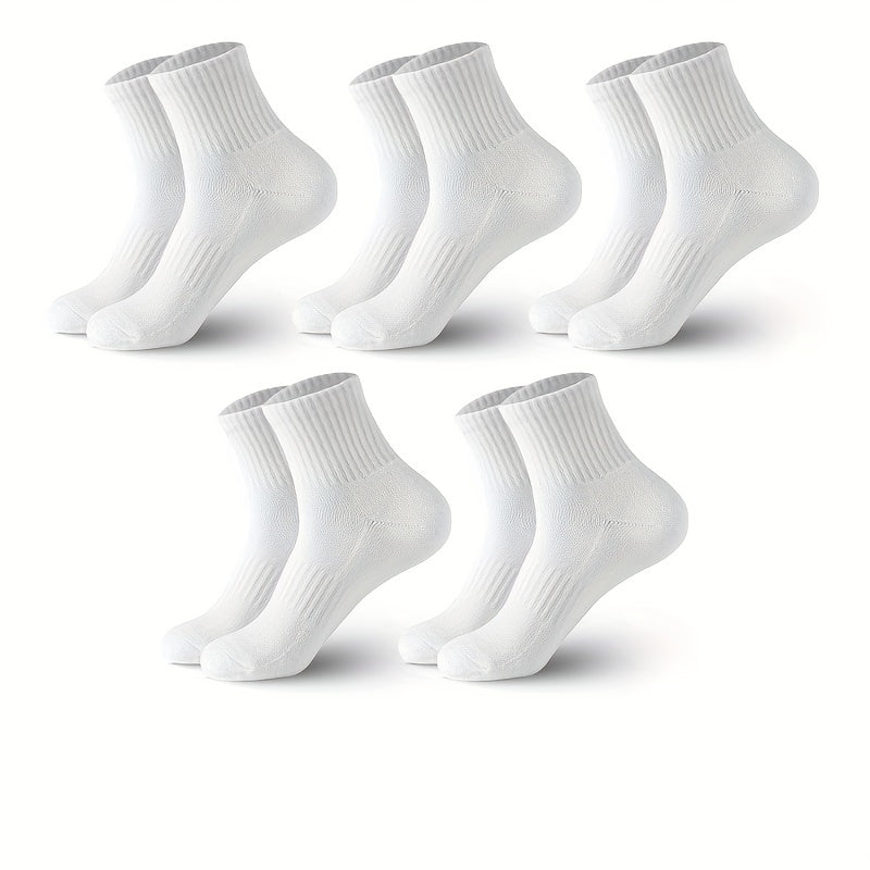 5 Pairs Unisex Comfortable High Soft Breathable Socks