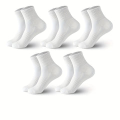 5 Pairs Unisex Comfortable High Soft Breathable Socks