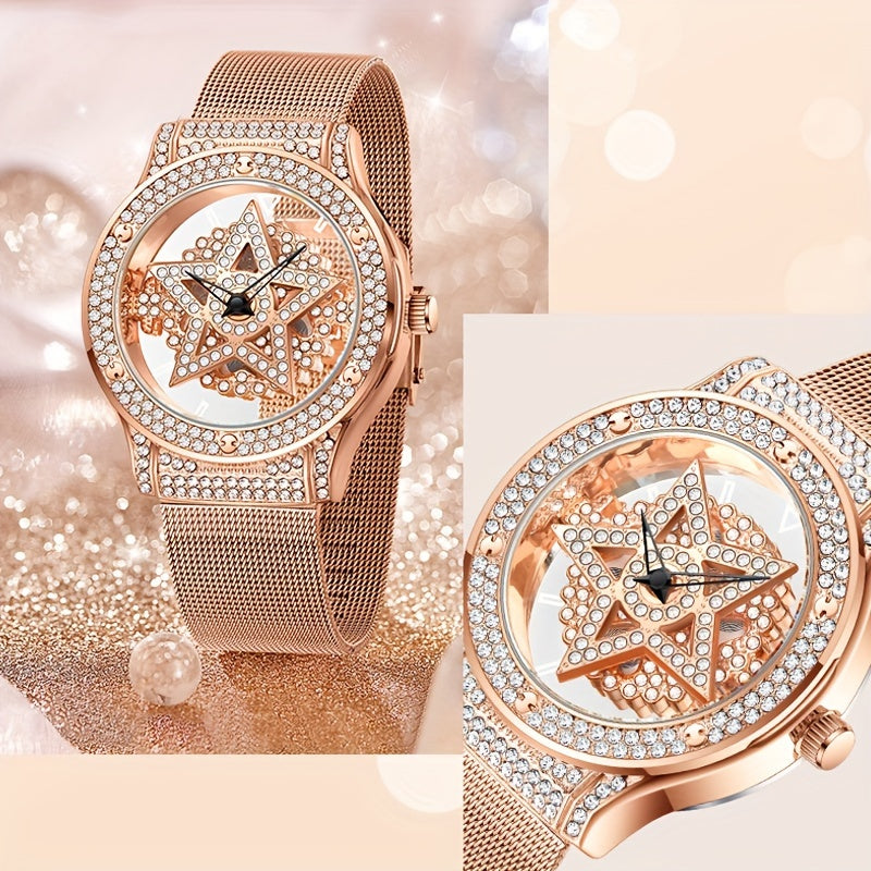 Women's Waterproof Stainless Steel Watch