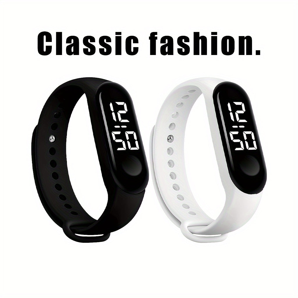 LED Touch Screen School Sports Watch for Students