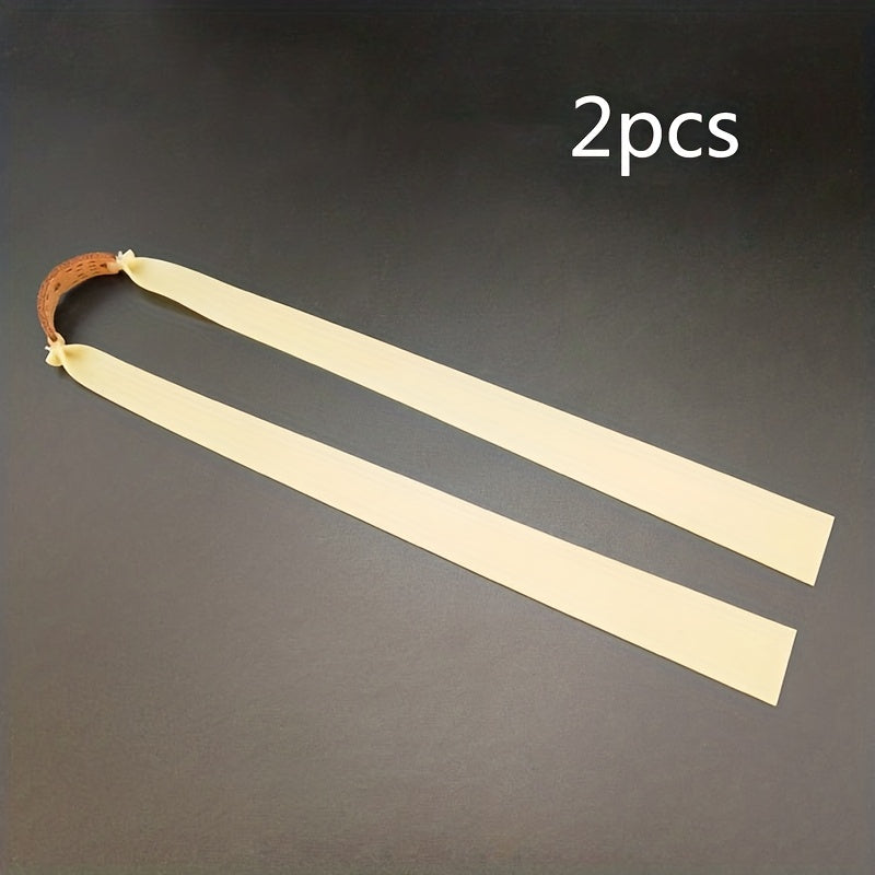 2pcs 0.8mm Pro Slingshot Bands - Upgrade Your Outdoor Sport