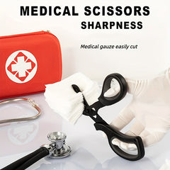 Multifunctional Gauze Scissors Canvas Scissors Outdoor Emergency Kit