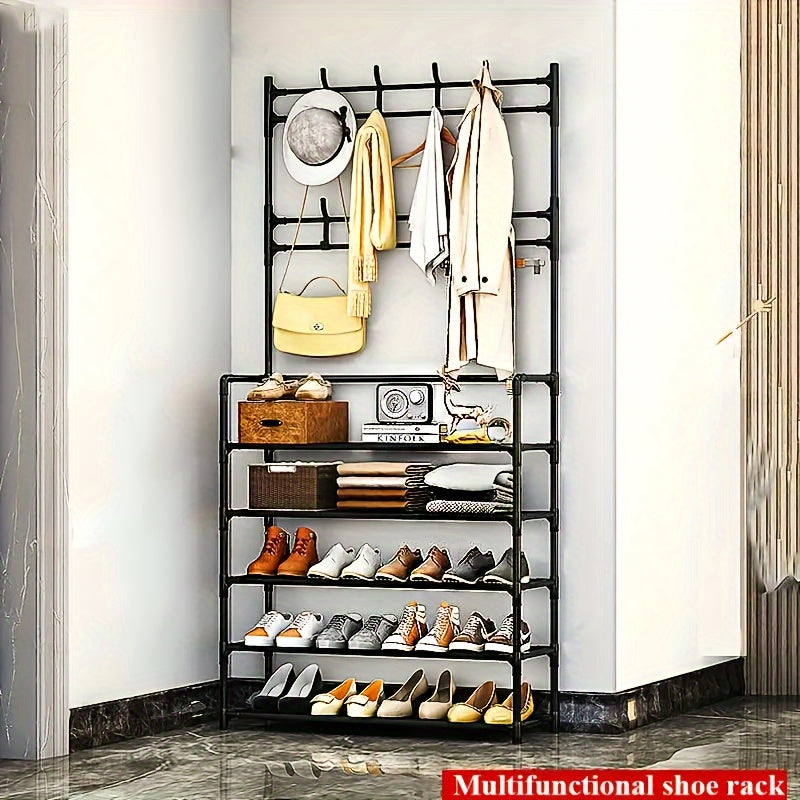 Reinforced Shoe And Hat Rack Standing Shoe Rack