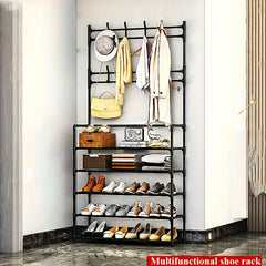 Reinforced Shoe And Hat Rack Standing Shoe Rack
