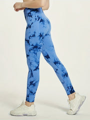 Tie Dye High Waist Yoga Pants Fitness Leggings Women's Activewear