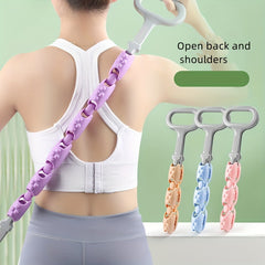 Handheld Back Massager Portable Yoga Massage Roller Physical Therapy