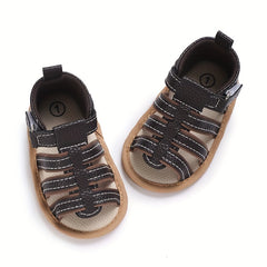 Breathable Open Toe Sandals for Baby Girls - Anti Slip Lightweight Sandals