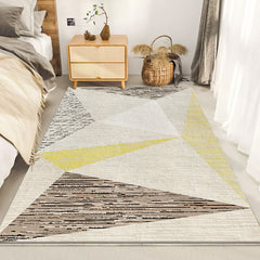 Nordic Style Cashmere Geometric Rug Large Area Rug Living Room