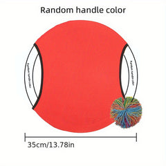 Soft Bouncy Ring with Ball Game Toy for Parent Child