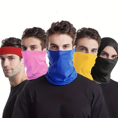 Men's Outdoor Sunscreen Neck Gaiter Sporty Scarf